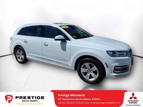 Glacier White Metallic 2019 Audi Q7 45 Premium
