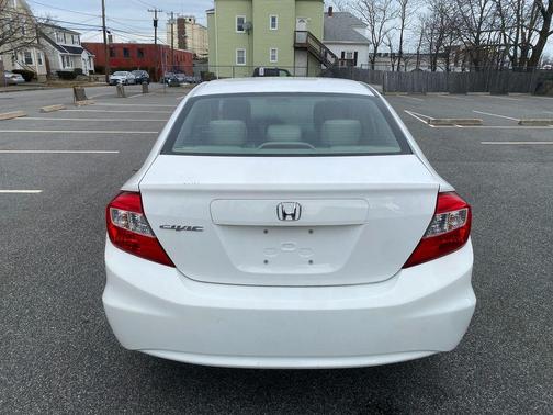 Taffeta White 2012 Honda Civic LX