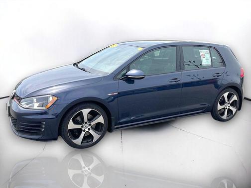 Night Blue Metallic 2016 Volkswagen Golf GTI 2.0T SE 4-Door