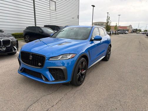 Ultra Blue 2023 Jaguar F-PACE SVR P550 AWD Automatic