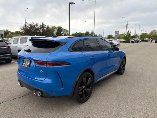 Ultra Blue 2023 Jaguar F-PACE SVR P550 AWD Automatic