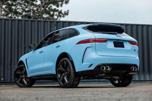 Chalk Blue Gloss 2026 Jaguar F-PACE SVR 575 Final Edition