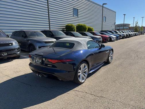 Blue 2016 Jaguar F-TYPE S