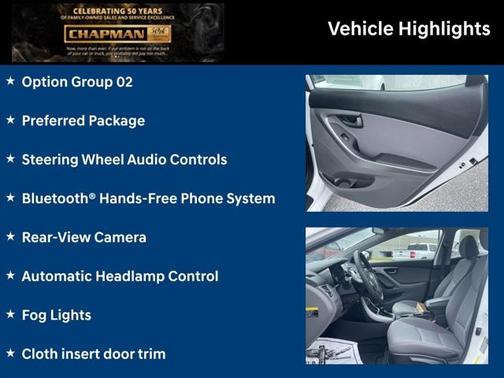 2014 Hyundai ELANTRA SE