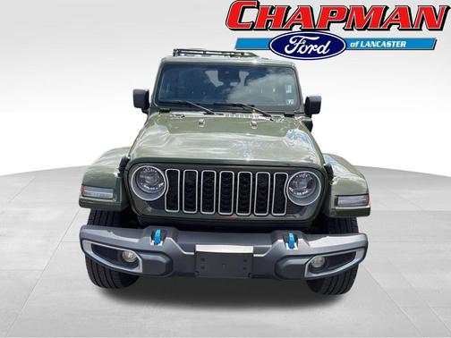 Sarge Green Clearcoat 2024 Jeep Wrangler 4xe Sahara
