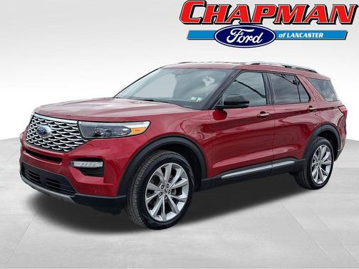 RAPID RED MET TINTED CC 2023 Ford Explorer Platinum