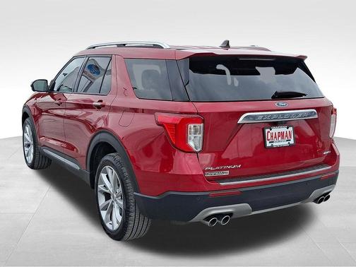 RAPID RED MET TINTED CC 2023 Ford Explorer Platinum