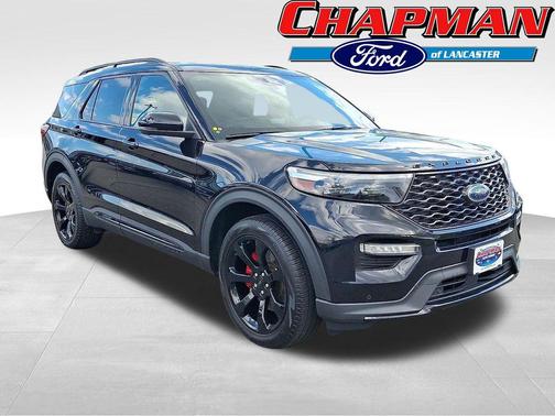 AGATE BLACK METALLIC 2023 Ford Explorer ST