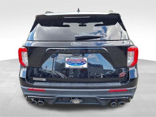 AGATE BLACK METALLIC 2023 Ford Explorer ST