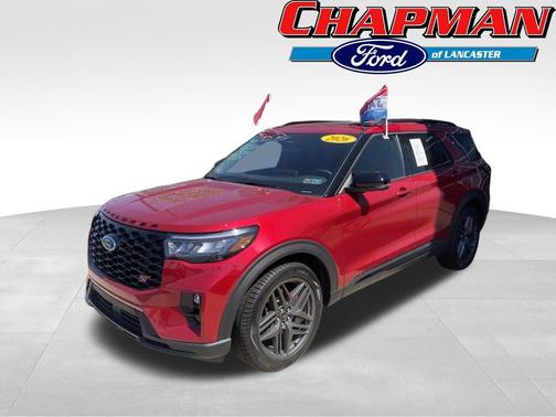 RAPID RED MET TINTED CC 2026 Ford Explorer ST