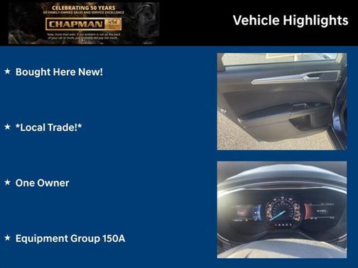 2019 Ford Fusion SE
