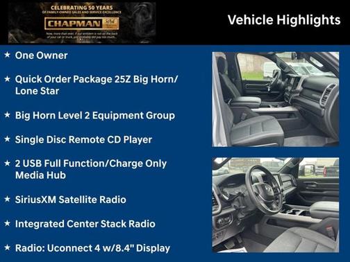 2019 RAM 1500 Big Horn