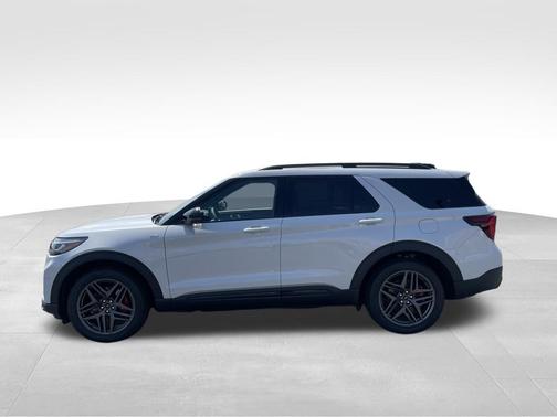 SPACE WHITE METALLIC 2026 Ford Explorer ST-Line