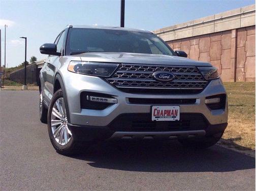ICONIC SILVER METALLIC 2020 Ford Explorer Limited