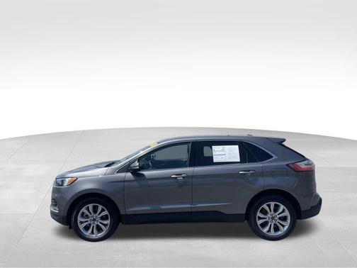 CARBONIZED GRAY 2024 Ford Edge Titanium