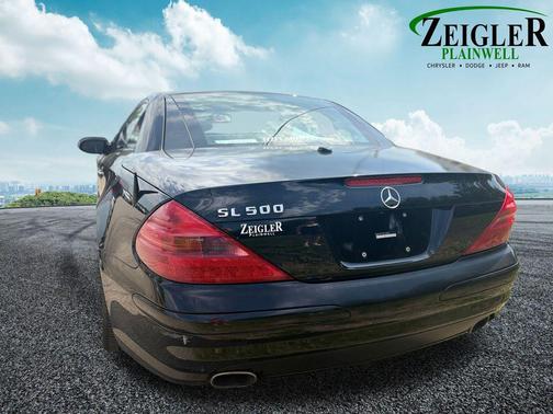 Black 2006 Mercedes-Benz SL-Class SL 500