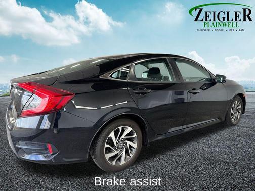 Crystal Black Pearl 2016 Honda Civic EX
