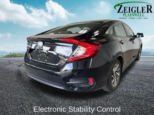 Crystal Black Pearl 2016 Honda Civic EX