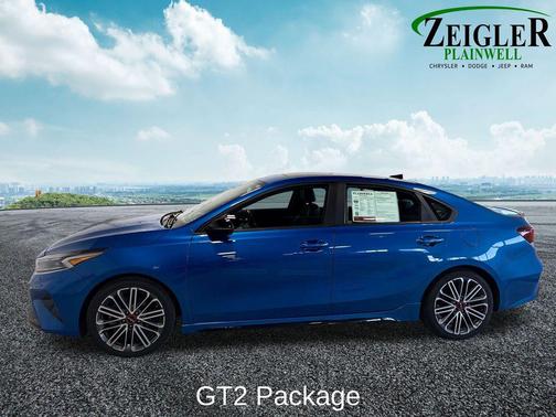 Sporty Blue 2023 Kia Forte GT