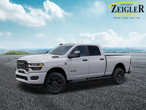 Bright White Clearcoat 2026 RAM 2500 Big Horn Crew Cab 4x4 6'4' Box