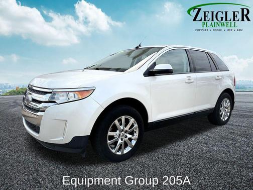 White Platinum Clearcoat Metallic 2013 Ford Edge SEL