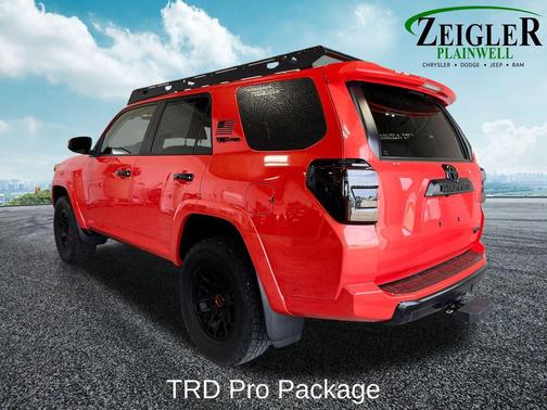 Orange 2023 Toyota 4Runner TRD Pro