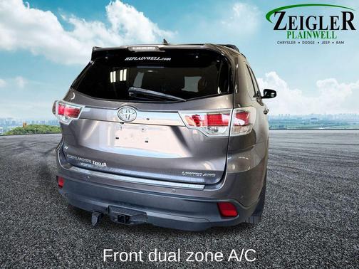 Predawn Gray Mica 2016 Toyota Highlander Limited