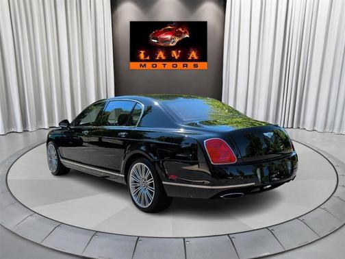 Black Sapphire Metallic 2011 Bentley Continental Flying Spur Speed