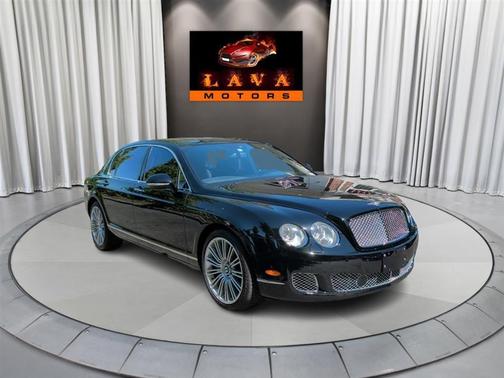 Black Sapphire Metallic 2011 Bentley Continental Flying Spur Speed
