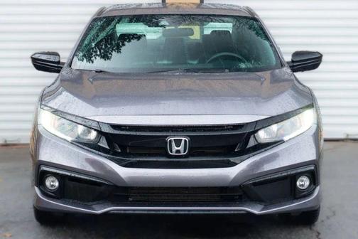 Modern Steel Metallic 2021 Honda Civic Sport