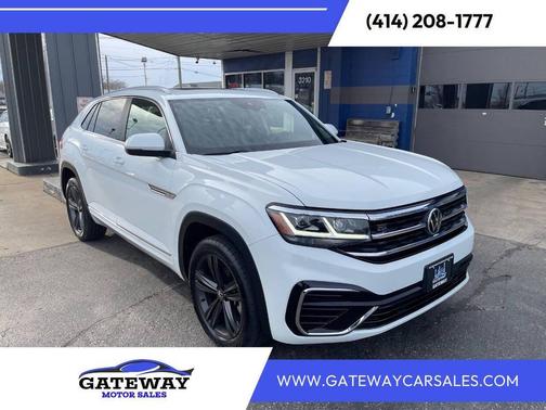 Oryx White Pearl 2022 Volkswagen Atlas Cross Sport 3.6L V6 SEL R-Line
