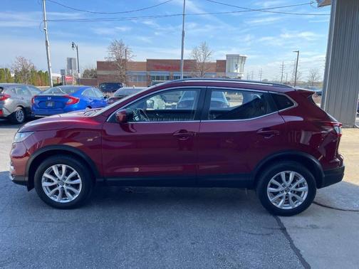 Scarlet Ember Tintcoat 2021 Nissan Rogue Sport SV