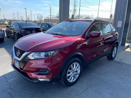 Scarlet Ember Tintcoat 2021 Nissan Rogue Sport SV