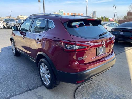 Scarlet Ember Tintcoat 2021 Nissan Rogue Sport SV