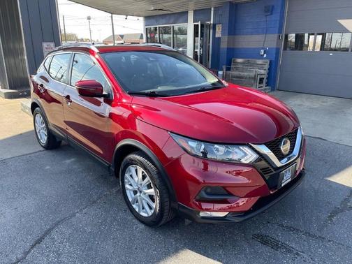 Scarlet Ember Tintcoat 2021 Nissan Rogue Sport SV
