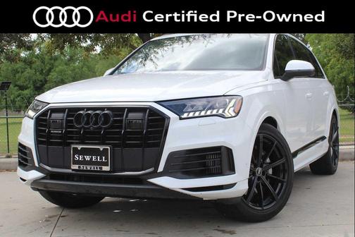 Carrara White 2023 Audi Q7 55 Prestige