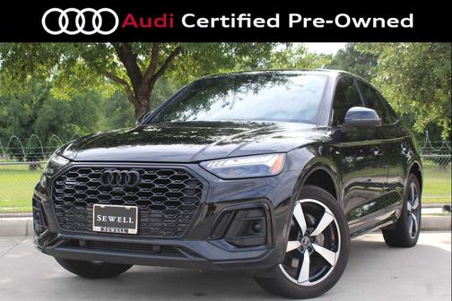 Mythos Black Metallic 2023 Audi Q5 45 S line Prestige