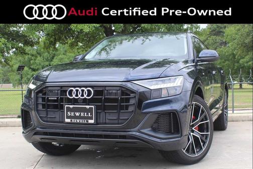 Waitomo Blue Metallic 2023 Audi Q8 55 Premium Plus