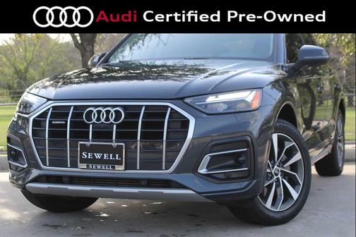 Manhattan Gray Metallic 2021 Audi Q5 45 Premium Plus