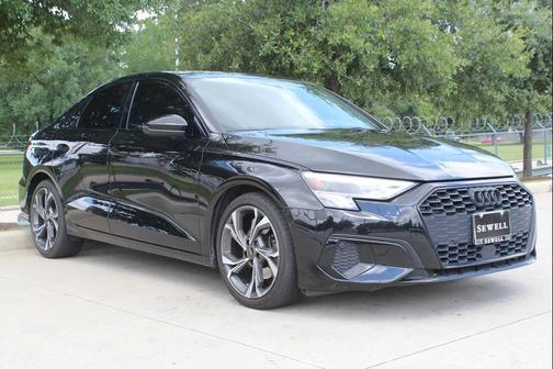 Mythos Black Metallic 2023 Audi A3 Premium