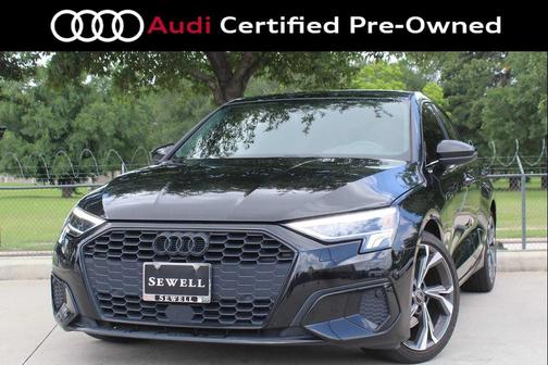 Mythos Black Metallic 2023 Audi A3 Premium