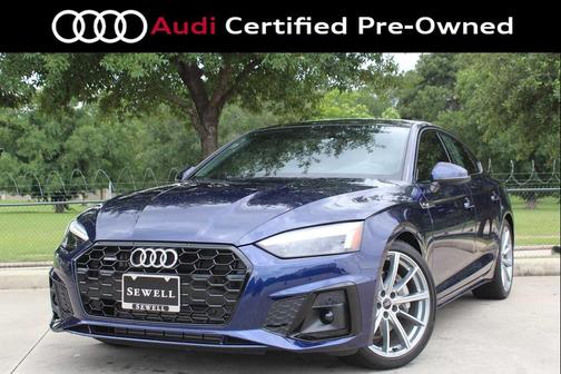 Navarra Blue Metallic 2025 Audi A5 Sportback 45 S Line Premium