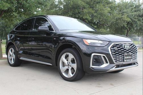 Mythos Black Metallic 2023 Audi Q5 45 S line Premium Plus