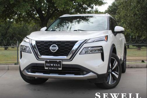 Pearl White Tricoat 2021 Nissan Rogue Platinum