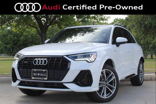Glacier White Metallic 2024 Audi Q3 Premium 45 TFSI S line quattro Tiptronic