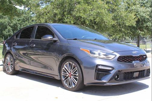 Gravity Gray 2021 Kia Forte GT