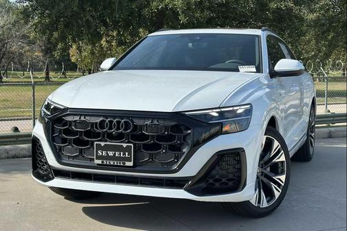 Glacier White Metallic 2026 Audi Q8 55 Premium Plus