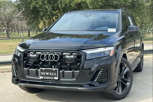 Mythos Black Metallic 2026 Audi Q7 55 Premium Plus