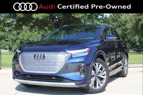 Navarra Blue Metallic 2025 Audi Q4 e-tron Premium 45 RWD
