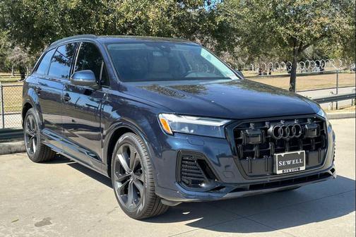 Waitomo Blue Metallic 2026 Audi Q7 55 Premium Plus